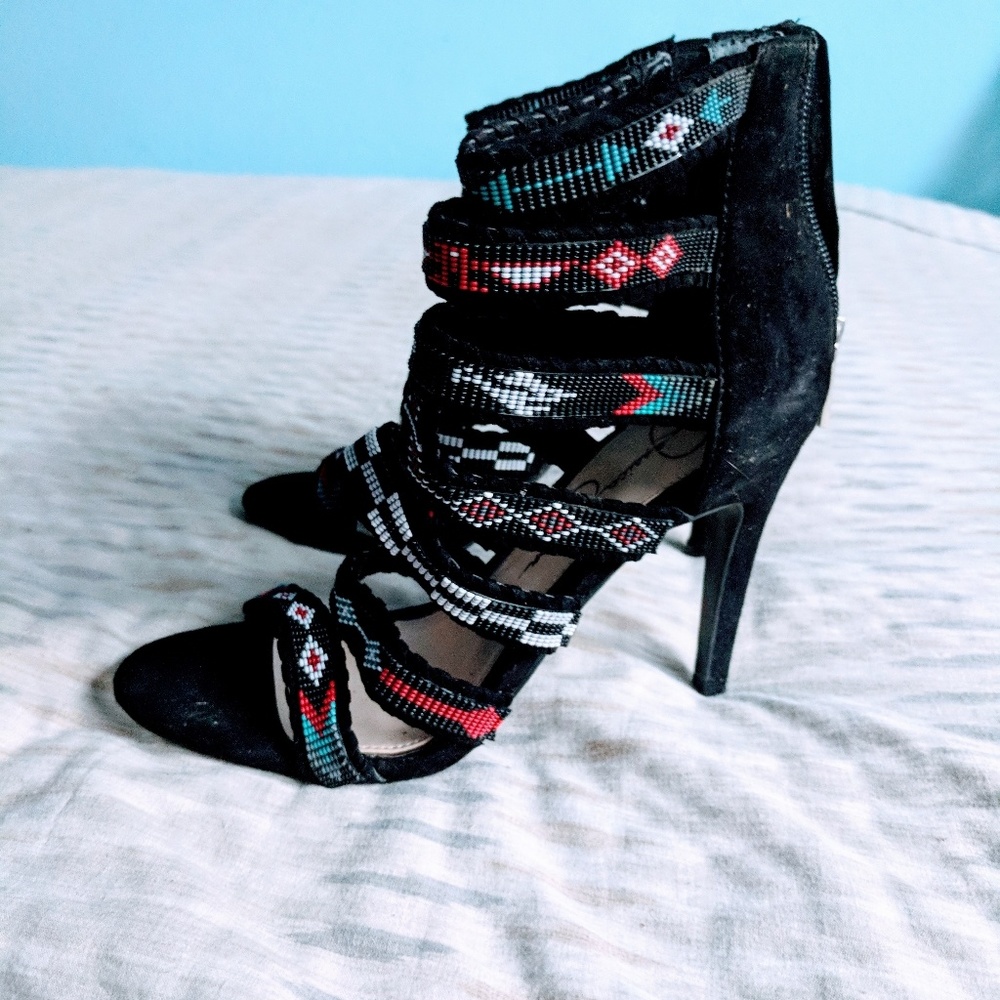 JESSICA SIMPSON black heels